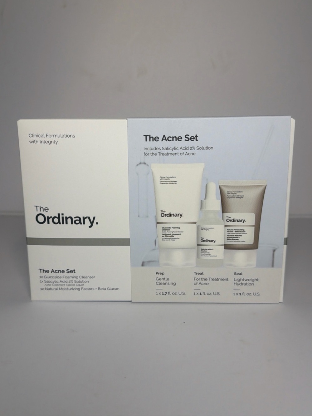 The Ordinary The Acne Set – White Acne Treatment Trio